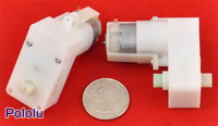 228:1 Plastic Gearmotor Offset Output