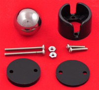 Pololu ball caster with 3/4 inch metal ball with included hardware.