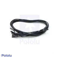 Premium Jumper Wire 10-Pack F-F 12" Black