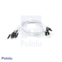 Premium Jumper Wire 10-Pack M-F 12" White