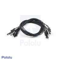 Premium Jumper Wire 10-Pack M-M 12" Black