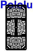 Pololu RP5 Expansion Plate RRC07A (Narrow) Solid Black