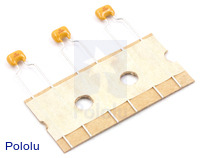 Ceramic Capacitor 3-Pack 0.1uF 100V