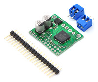 MC33926 motor driver carrier with included hardware.