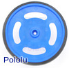 2-5/8" plastic Blue wheel Futaba servo hub