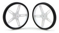 Pololu Wheel 70x8mm Pair - White