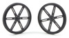 Pololu Wheel 90x10mm Pair - Black