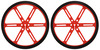 Pololu Wheel 90x10mm Pair - Red