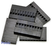 0.1" (2.54mm) Crimp Connector Housing: 1x10-Pin 5-Pack