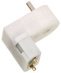 120:1 Mini Plastic Gearmotor Offset 3mm D-Shaft Output