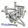 Machine Screw: #2-56, 7/16" Length, Phillips (25-pack)