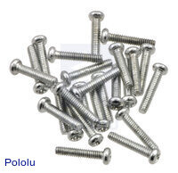 Machine Screw: #2-56, 7/16" Length, Phillips (25-pack)