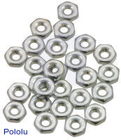 Machine Hex Nut: #2-56 (25-pack)