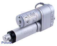 Concentric LACT2P-12V-20 Linear Actuator with Feedback: 2" Stroke, 12V, 0.5"/s