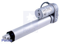 Concentric LACT6-12V-20 Linear Actuator: 6" Stroke, 12V, 0.5"/s
