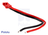 JST RCY Plug with 10cm Leads, Female