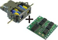 Low-Voltage Dual Serial Motor Controller + Tamiya Double Gearbox Combo