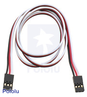 Servo Extension Cable 24" Female - Female