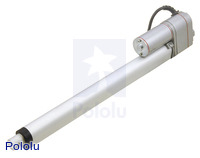 Generic Linear Actuator with Feedback: 12" Stroke, 12V, 0.6"/s