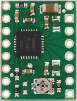 A4988 stepper motor driver carrier, top view.