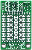 PCB02A 8-pin PIC prototyping PCB