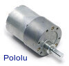 67:1 Metal Gearmotor 37Dx54L mm
