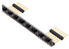 8-Channel QTRX Sensor Array for Romi/TI-RSLK MAX (Through-Hole Pins Soldered)