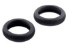 Silicone Tire Pair for 32×7mm Pololu Wheels