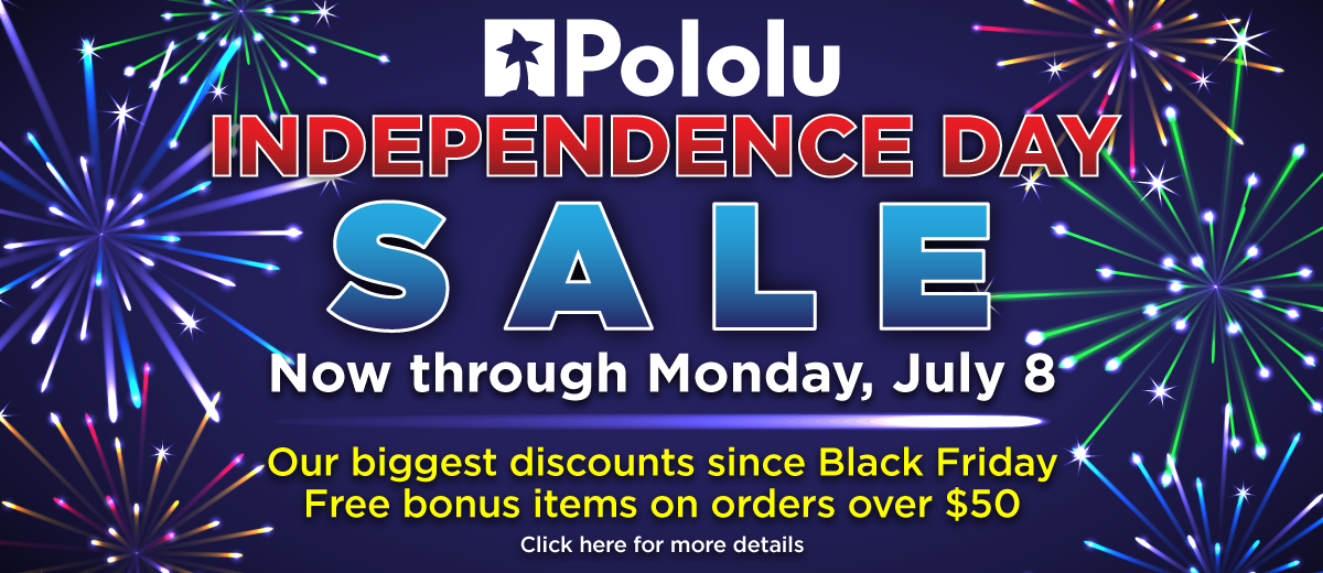 Pololu - Independence Day Sale 2019