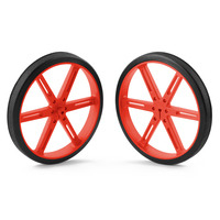 Pololu Wheel 90×10mm Pair - Red