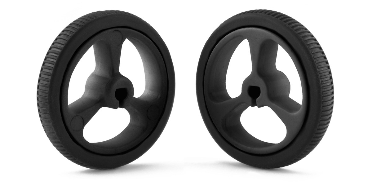 Pololu Wheel 32×7mm Pair - Black