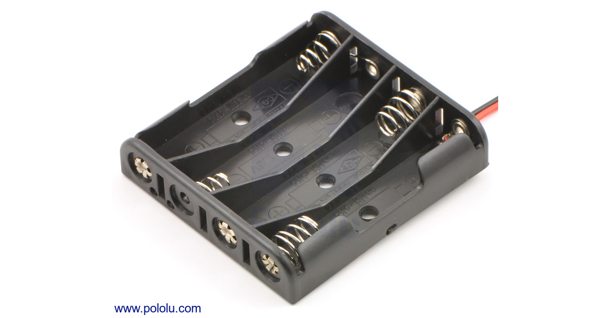 AAA 4PK CARDED BATTERIES　並行輸入品 AAA 4 Battery Holder with Wire Leads, Holds Four AAA Batteries | eBay