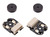 Magnetic Encoder Pair Kit with Side-Entry Connector for Micro Metal Gearmotors, 12 CPR, 2.7-18V