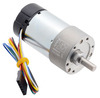 6.3:1 Metal Gearmotor 37Dx65L mm 24V with 64 CPR Encoder (Helical Pinion)