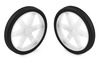 Pololu Wheel for Micro Servo Splines (21T, 4.8mm) - 60×8mm, White, 2-Pack