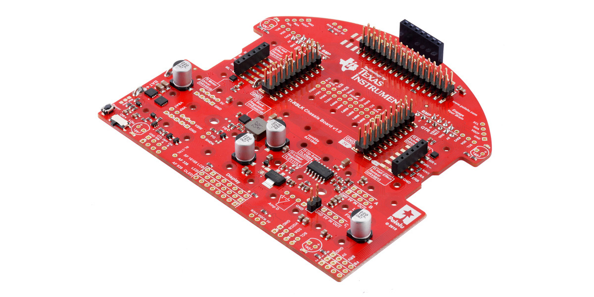Pololu - TI-RSLK Chassis Board v1.0 for TI-RSLK MAX