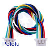 6-Pin Female-Female JST SH-Style Cable 25cm