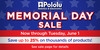 Memorial Day Sale going on now!
