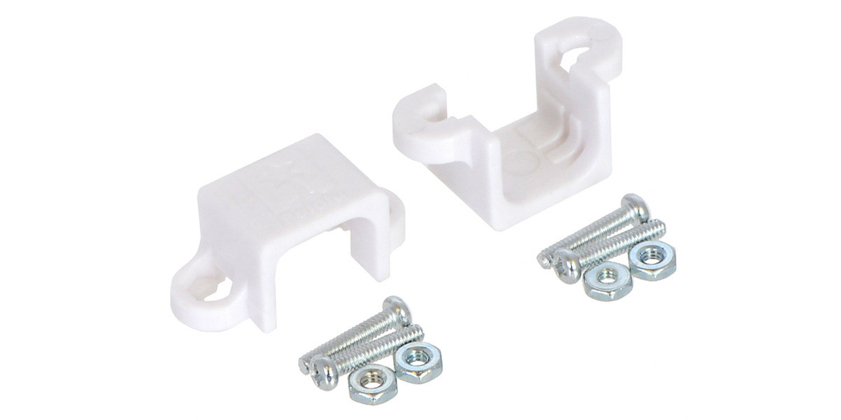 Pololu Micro Metal Gearmotor Bracket Pair - White