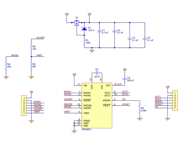 Pololu - DRV8874 Single Brushed DC Motor Driver Carrier