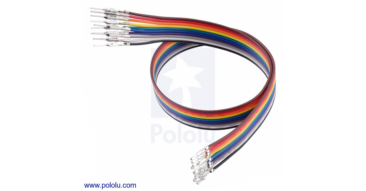 Pololu - Ribbon Cable with Pre-Crimped Terminals