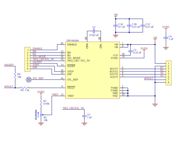 DRV8434A Stepper Motor Driver Carrier | Buy in Australia | POLOLU-3764 ...