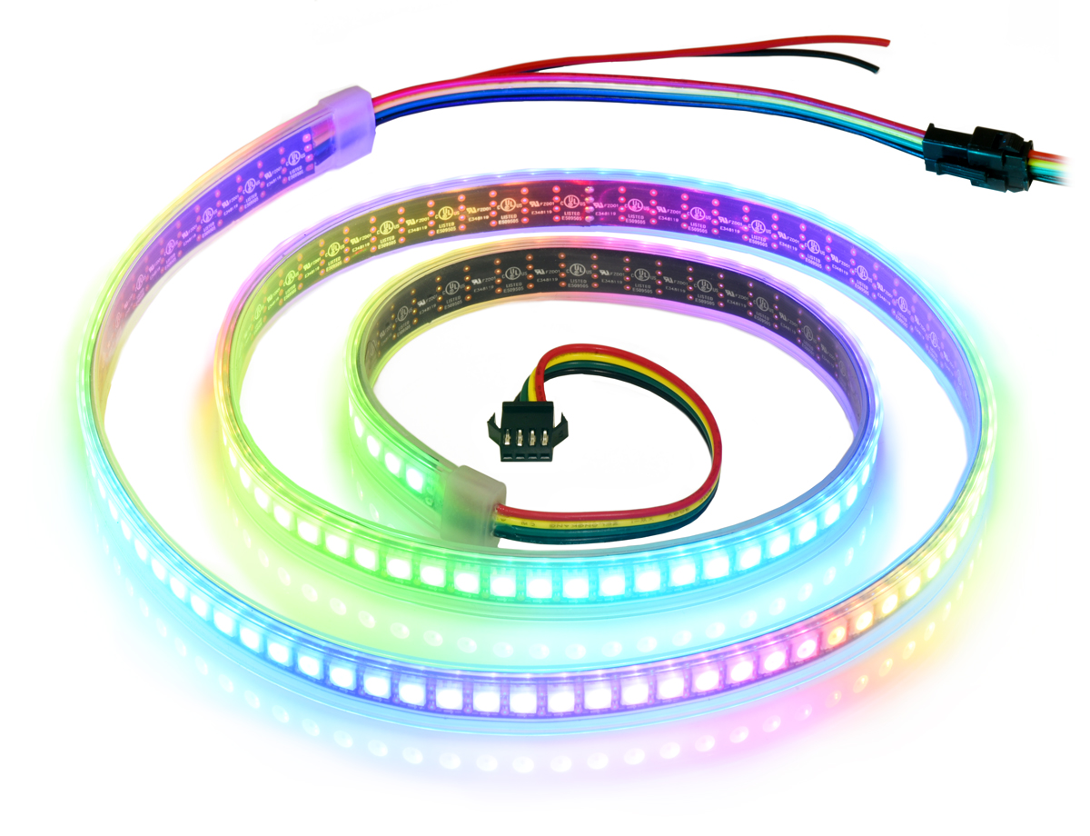 Pololu Addressable High-Density RGB 144-LED Strip, 1m (SK9822)
