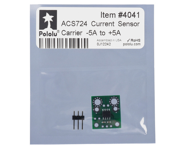 Pololu - ACS724LLCTR-05AB Current Sensor Carrier -5A To +5A