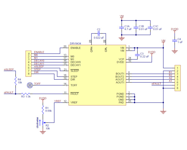 Pololu - DRV8434 Stepper Motor Driver Carrier