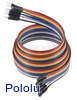 Ribbon Cable Premium Jumper Wires 10-Color M-F 36" (90 cm)
