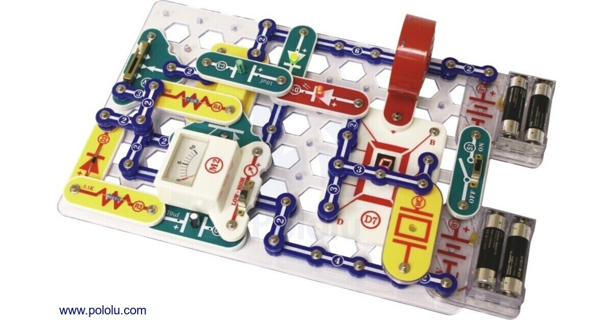 【匿名配送、送料無料】電脳サーキット500 SNAP CIRCUITS PRO Snap Circuits Pro 500-in-1 Learn Electronics - The STEM