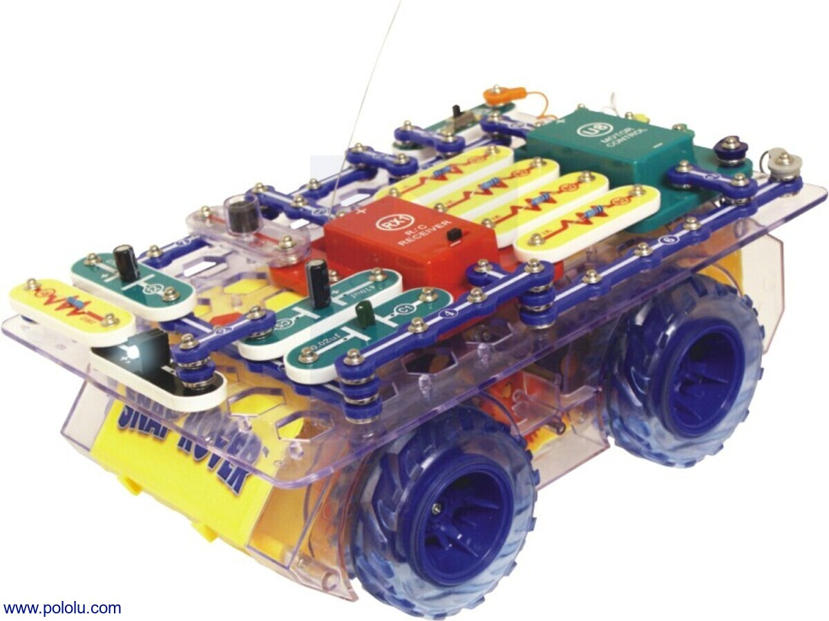 Pololu - RC Snap Circuits Rover