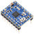 A5984 Stepper Motor Driver Carrier, Adjustable Current, Blue Edition (Soldered Header Pins)