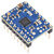A5984 Stepper Motor Driver Carrier, Fixed 1.5A@5V / 1A@3.3V, Blue Edition (Soldered Header Pins)
